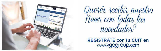 ¿Querés recibir nuestro News con todas las novedades?